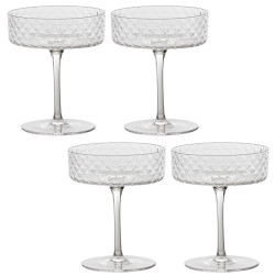 SET 4 COPPA CHAMPAGNE, VENEZIANO MIXOLOGY VN01700