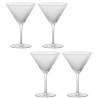 SET 4 MARTINI GLASS, VENEZIANO MIXOLOGY CLEAR
