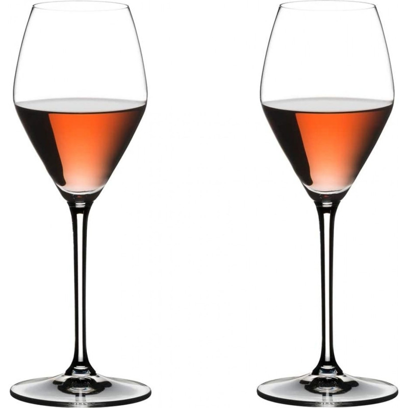 SET OF 2 CHAMPAGNE ROSE  GLASS 4441/55 EXTREME