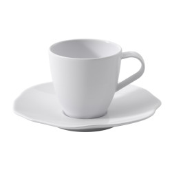 COFFEE CUP WITH SAUCER, PURA