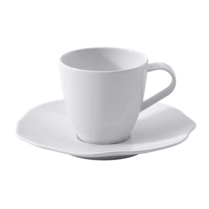 COFFEE CUP WITH SAUCER, PURA