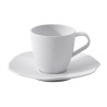 COFFEE CUP WITH SAUCER, PURA