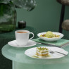 TALL COFFEE CUP WITH SAUCER, PURA