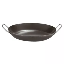 IRON PAELLA PAN, 2 HANDLES