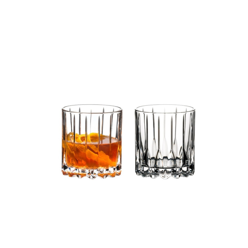 SET OF 2  NEAT GLASS DSG, 6417/01