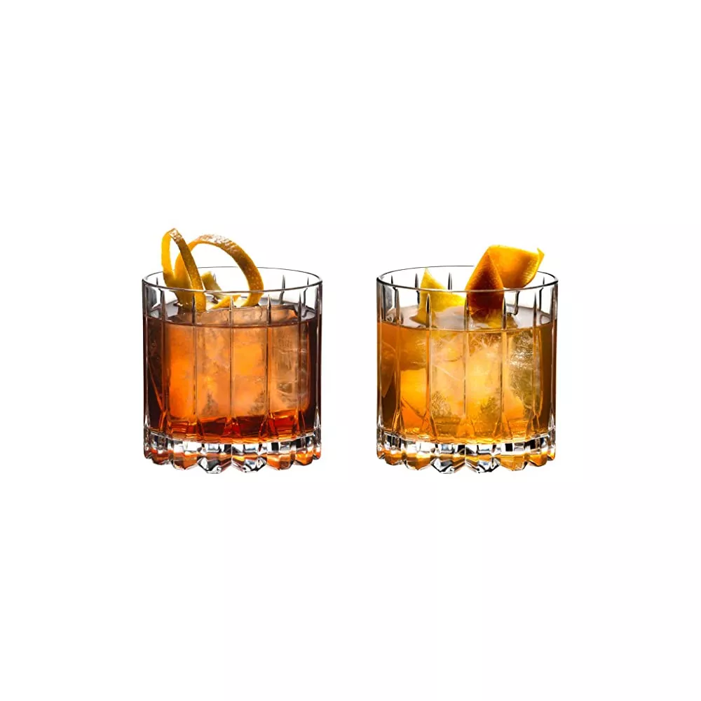 SET OF 2 DRINK SPECIFIC GLASSWARE ROCKS GLASS 6417/02