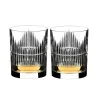 SET OF 2 WHISKY GLASS 0515/02 S5 SHADOWS