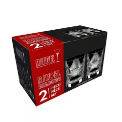 SET OF 2 WHISKY GLASS 0515/02 S5 SHADOWS