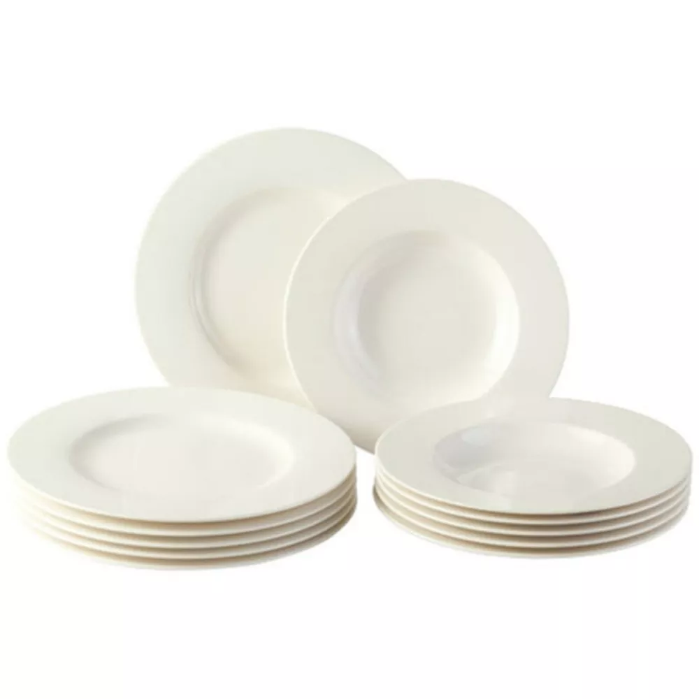 SET DI 12 PIATTI, BASIC WHITE 19-5277-7271