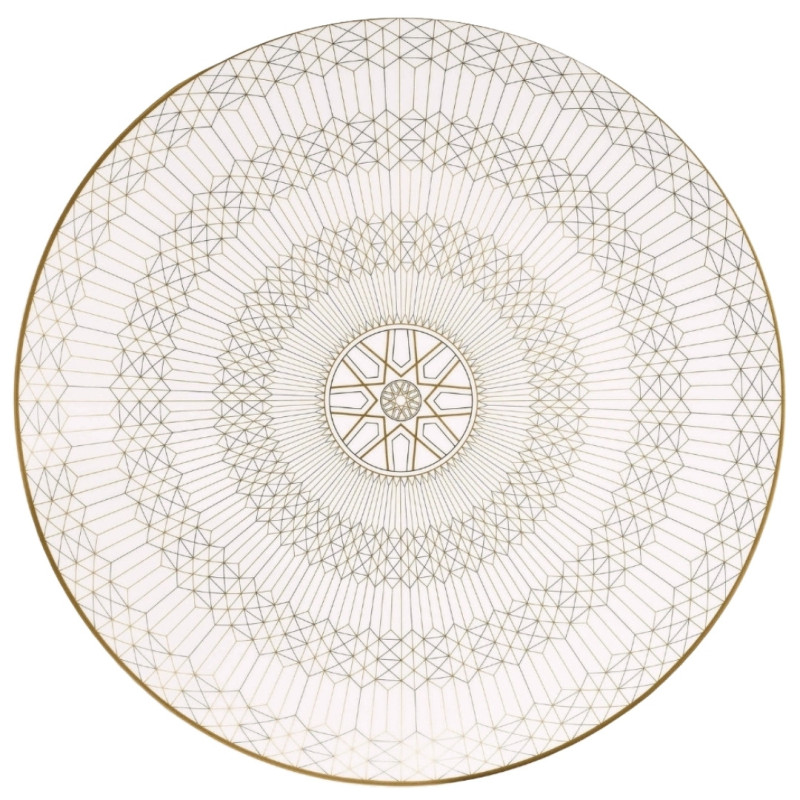 SEGNAPOSTO ARCADIA 31 CM, ORO E PLATINO 2817043