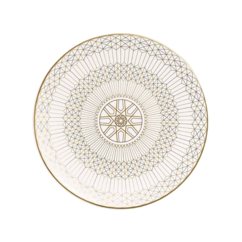 ARCADIA GOLD AND PLATINUM BREAD PLATE 16 CM, 2817040