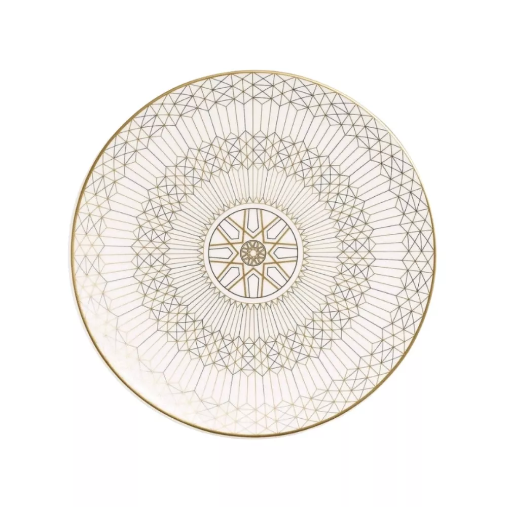 ARCADIA GOLD AND PLATINUM BREAD PLATE 16 CM, 2817040