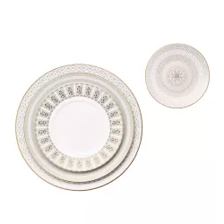 ARCADIA GOLD AND PLATINUM BREAD PLATE 16 CM, 2817040