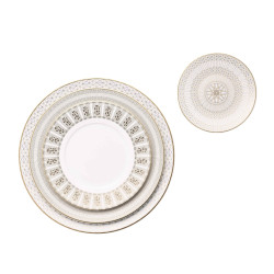 PIATTO PANE 16 CM ARCADIA ORO E PLATINO, 2817040