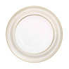 SET OF 2 DEEP PLATES 23 CM, ARCADIA GOLD AND PLATINUM