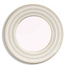 SET OF 2 FLAT PLATES 27 CM, ARCADIA GOLD AND PLATINUM