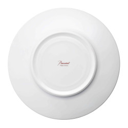 SET OF 2 FLAT PLATES 27 CM, ARCADIA GOLD AND PLATINUM