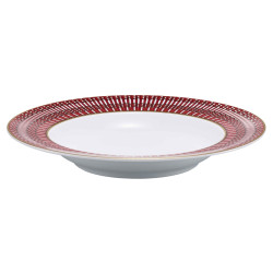 SET OF 2 SOUP PLATES 23 CM, ARCADIA RED 2817378