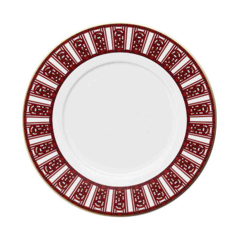 SET OF 2 DESSERT PLATE 21 CM, ARCADIA RED 2817036