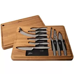 SET OF 9 CHEESE KNIVES WITH...