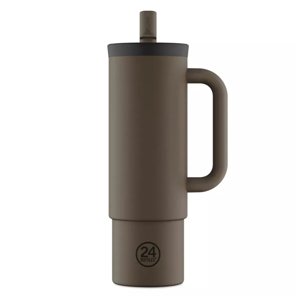 INSULATED STRAW CUP, 0.8 LT