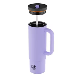 INSULATED STRAW CUP, 0.8 LT