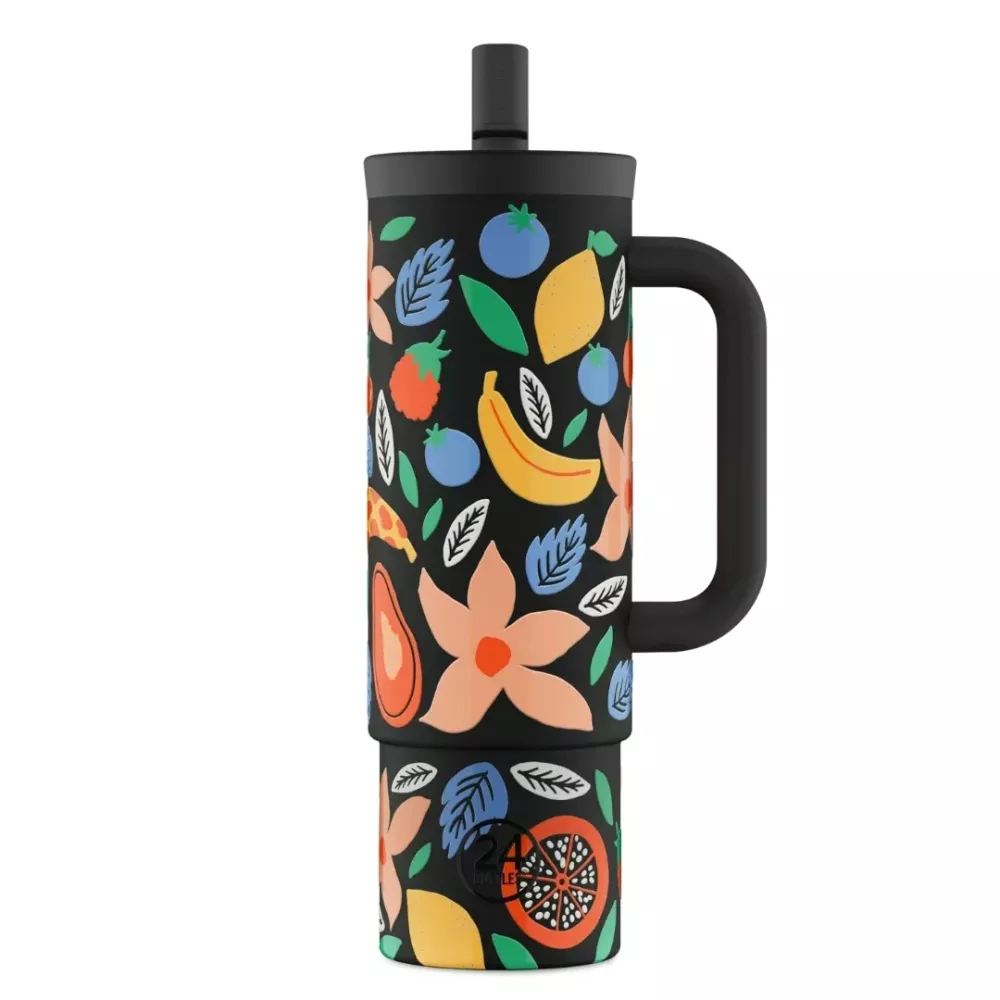 STRAW CUP CON CANNUCCIA, 0,8 LT