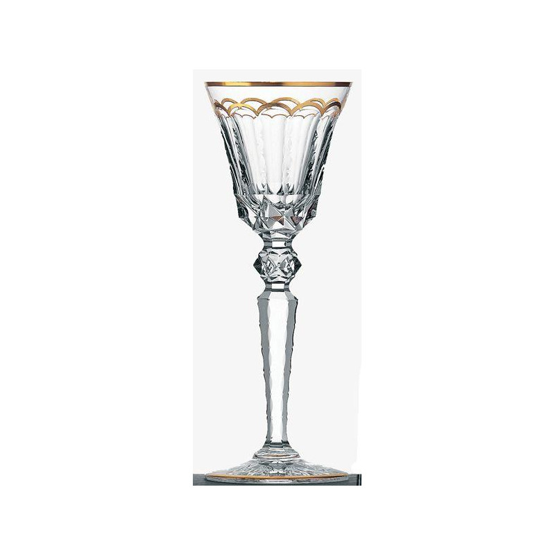 CRYSTAL WATER GOBLET EXCELLENCE GOLD N. 2, 30500200