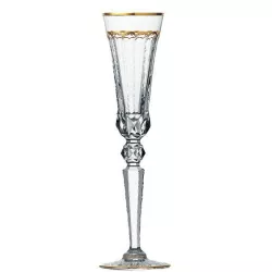 CHAMPAGNE FLUTE GOBLET GOLD...