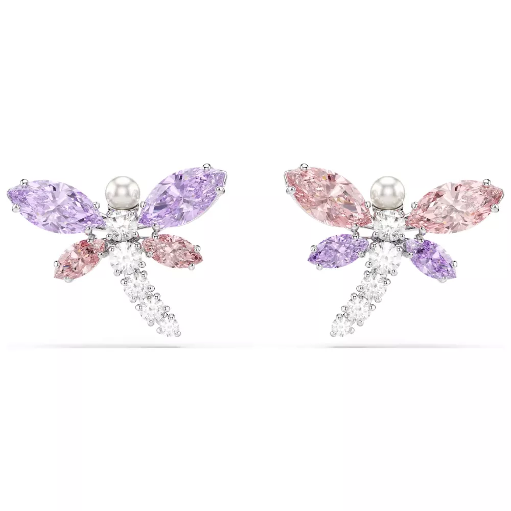 ARIANA GRANDE STUD EARRINGS, DRAGONFLY 573371 x SWAROVSKI