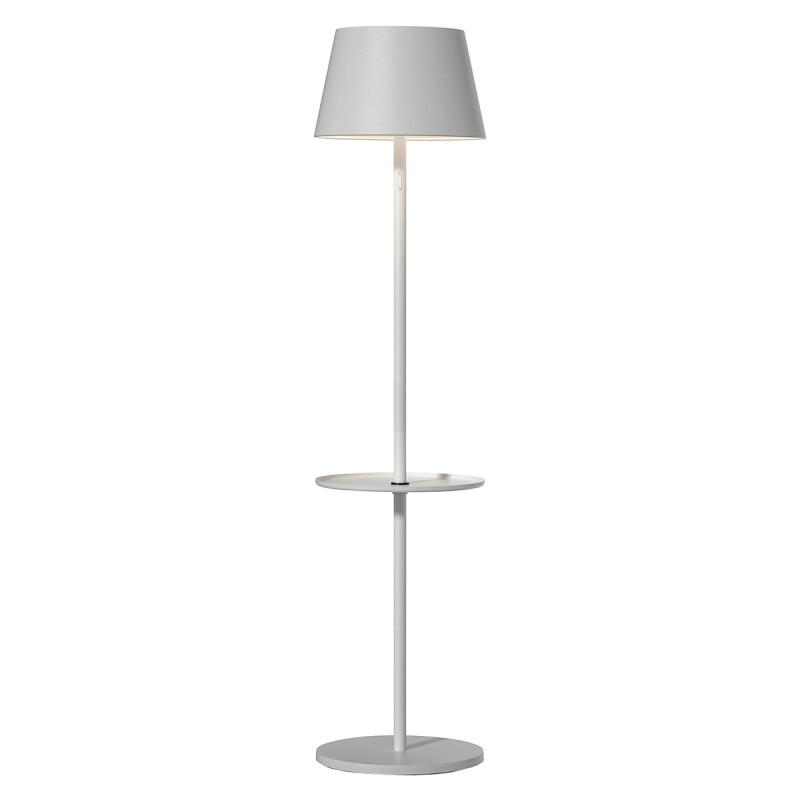 WHITE FLOOR LAMP, GARCÒN, S78391