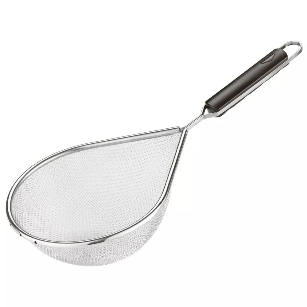 INOX STRAINER WITH HANDLE 22 CM