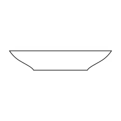 PASTA PLATE 24 CM, SONG PERLE