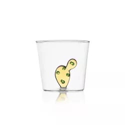 AMBER CACTUS TUMBLER,...