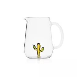 AMBER CACTUS PITCHER,...