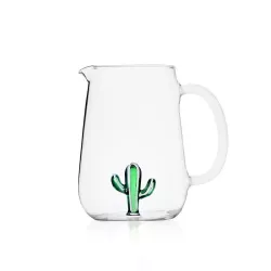 GREEN CACTUS PITCHER,...
