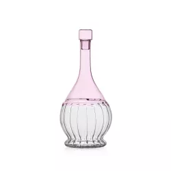 1.0 LT PINK FLASK, GARDEN...
