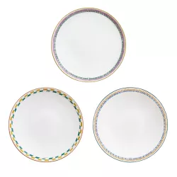SET OF 3 FLAT PLATE 27 CM...