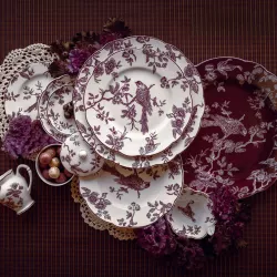 TAZZA THE CON PIATTO ALBERTINE PRUNE, 2631-89