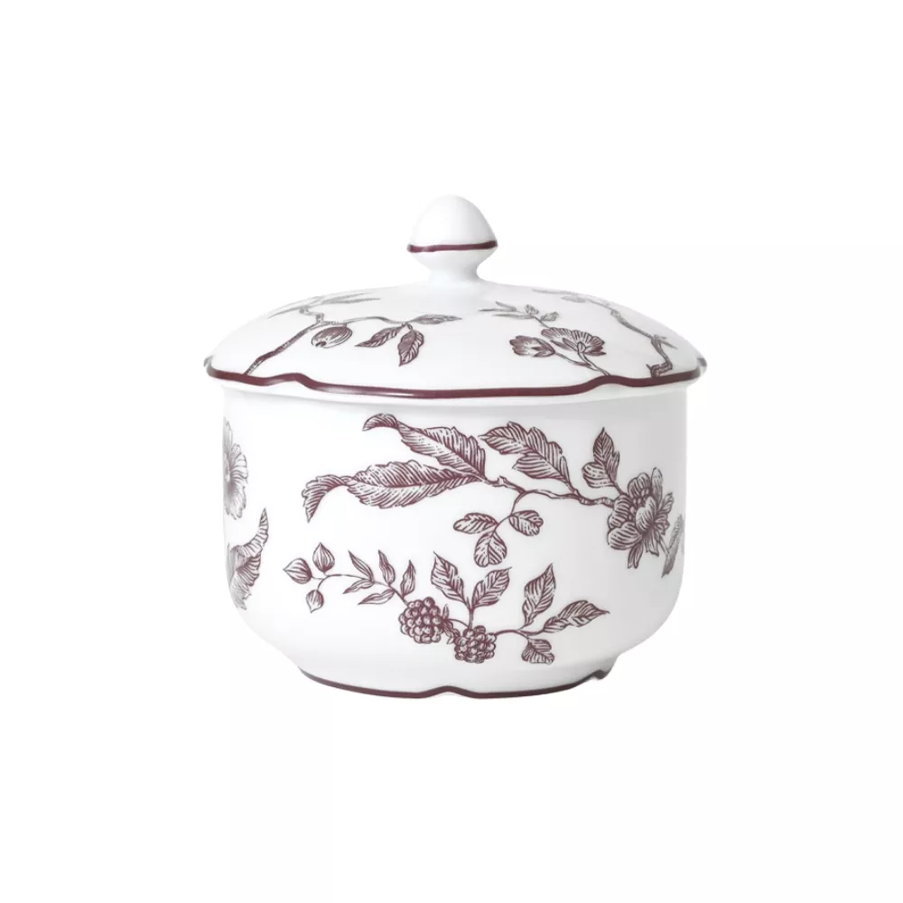 ALBERTINE PRUNE SUGAR BOWL, 2631-2982