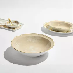 PIATTO FONDO DA PORTATA 35 CM, ORIENTE ITALIANO