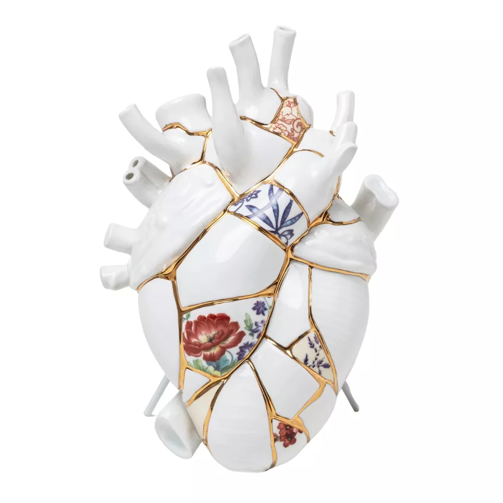 VASO LOVE IN BLOOM 25 CM, KINTSUGI