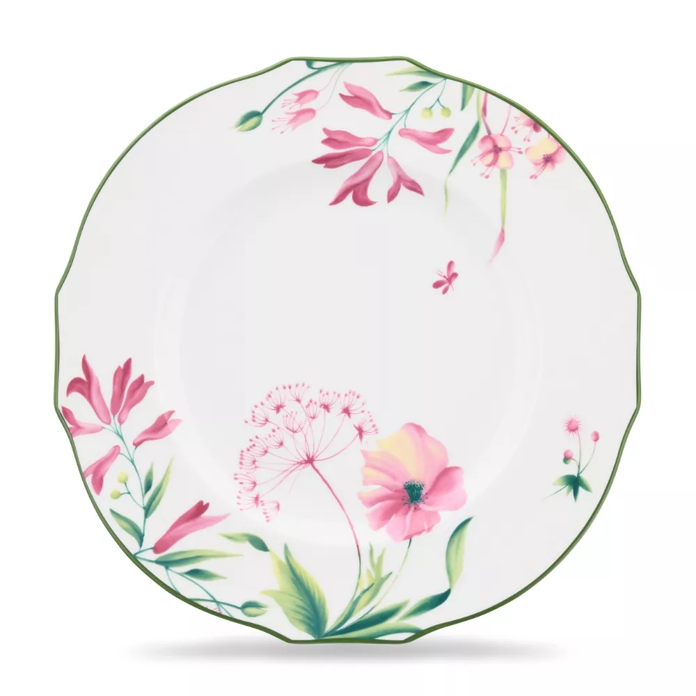 DINNER PLATE 28 CM, FLORENZA WHITE