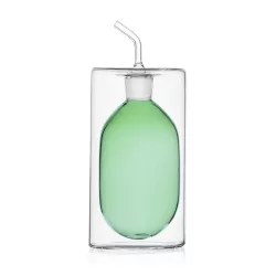 0.25 LT OIL BOTTLE, GREEN...