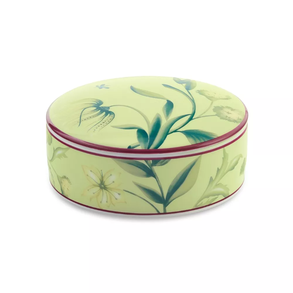 PORCELAIN BOX 13 CM, FLORENZA