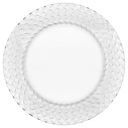 GLASS SET 2 CHARGER PLATE...