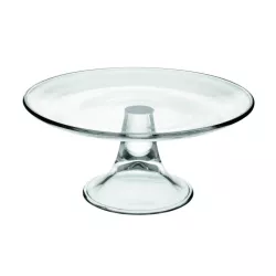GLASS CAKE STAND 21 CM,...