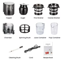 E-30ST SLOW JUICER, IVORY