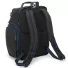 BLACK & ULTRA BLUE NYLON BRIEF CASE, ALPHA