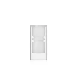 RINGS VASE 20 CM, WHITE,...